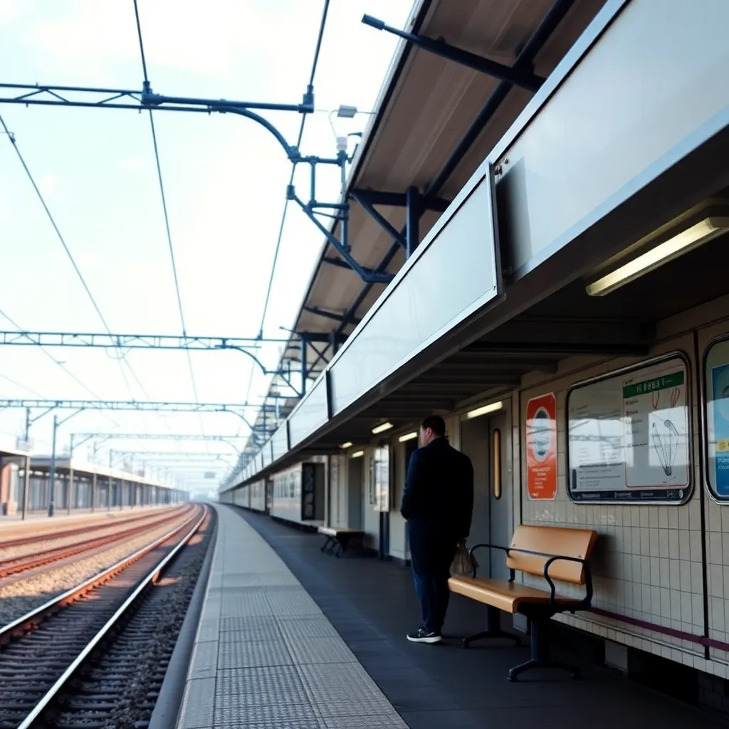 新富士駅 Japan Train Station