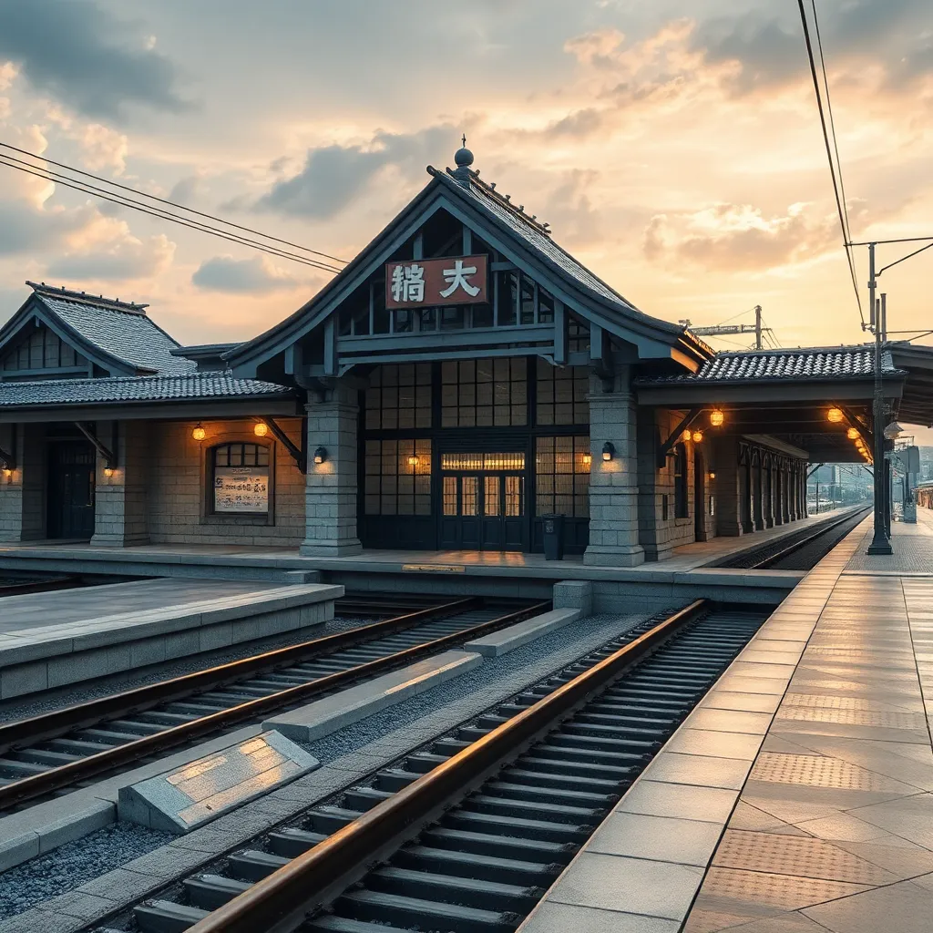 米原駅 Japan Train Station